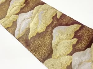 山並み模様織り出し袋帯